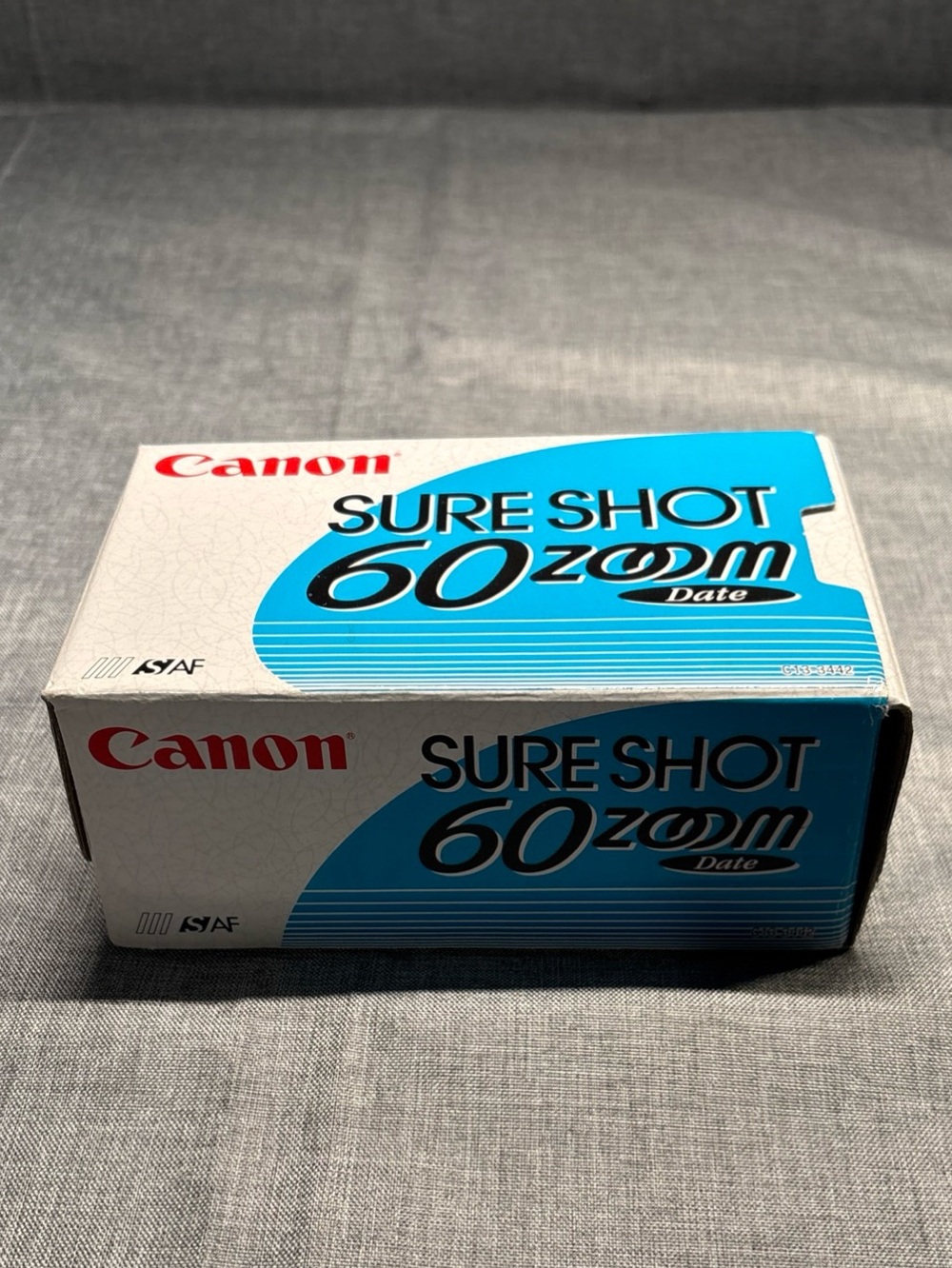 Canon Sure Shot 60 Zoom Shot 35mm Point & Shoot Film Camera NOS See Description.